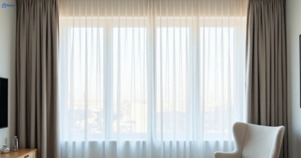 Restored vibrant drapes in north-booval QLD after Matty Curtain Cleaning